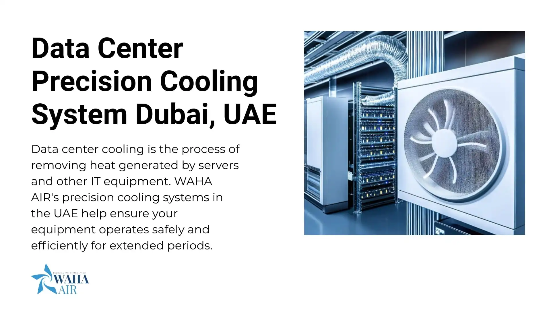 Data Center Precision Cooling System Dubai, UAE - WAHA AIR