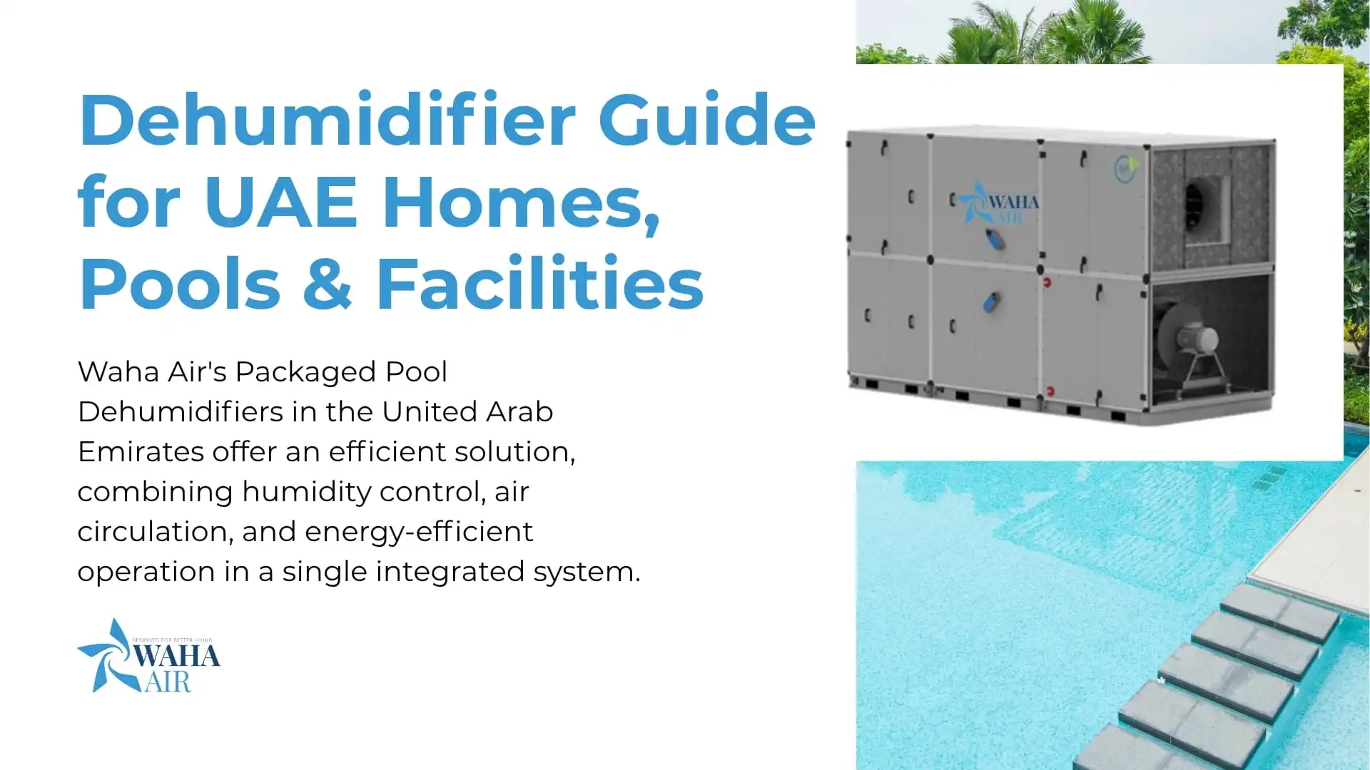 Packaged Pool Dehumidifier Unit in Dubai, UAE