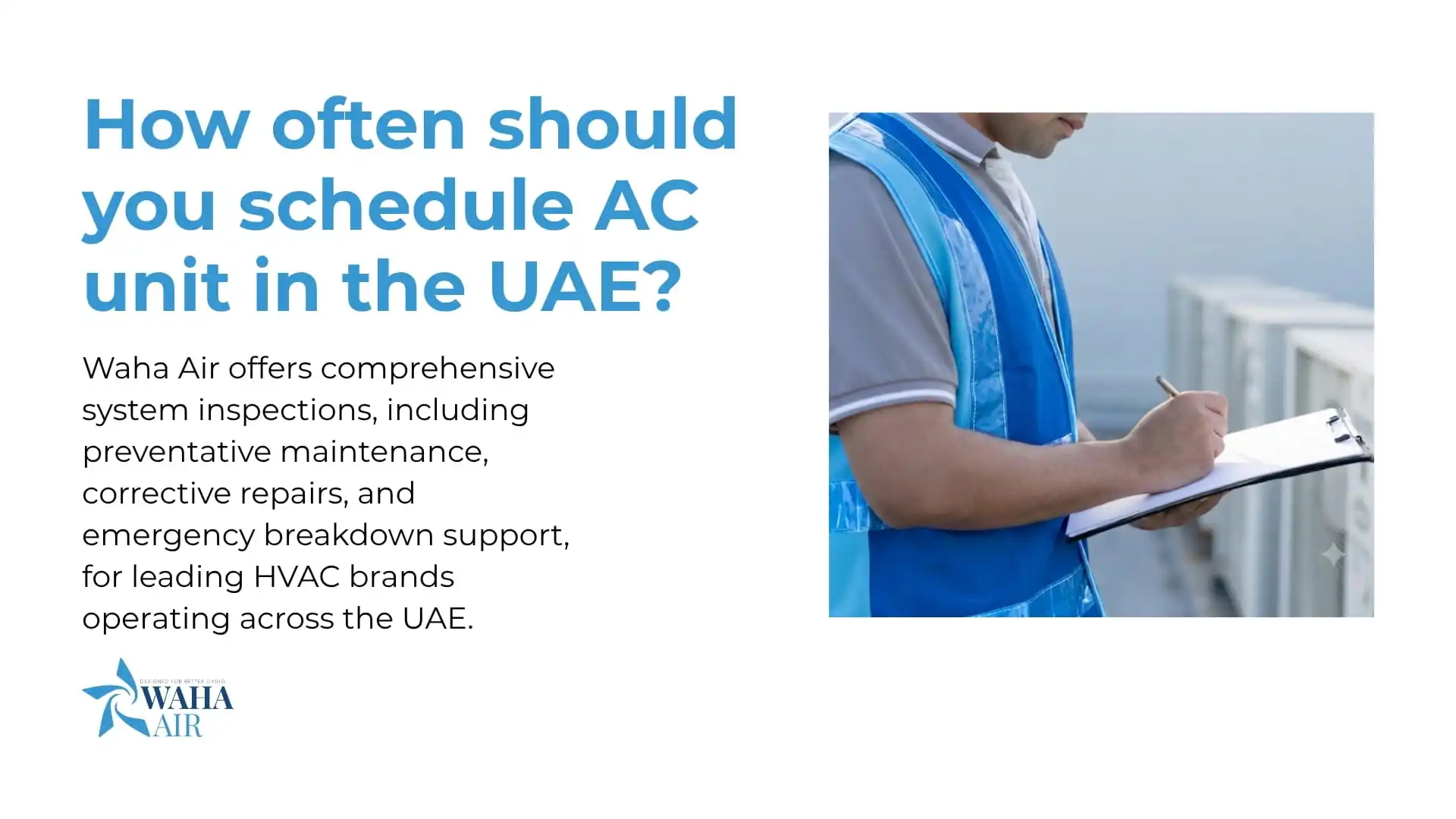 How often should you service your AC unit?