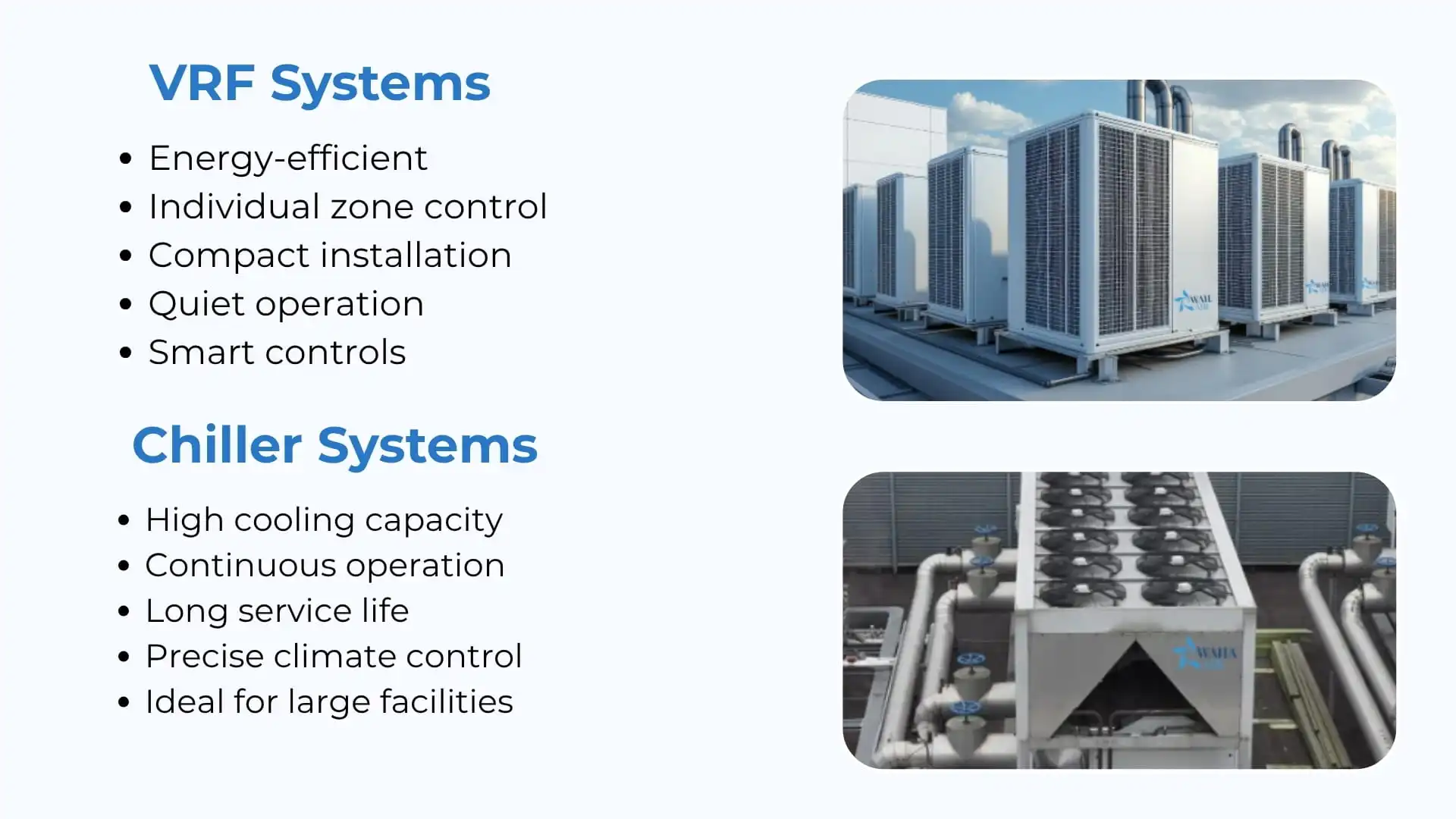 VRF and Chiller systems in the UAE